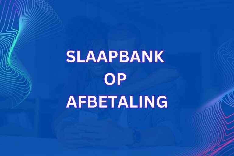 Slaapbank op afbetaling