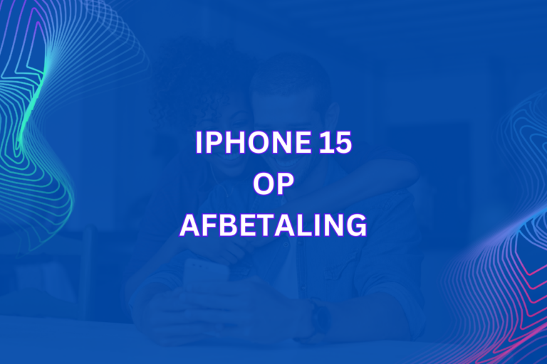 iPhone 15 op afbetaling